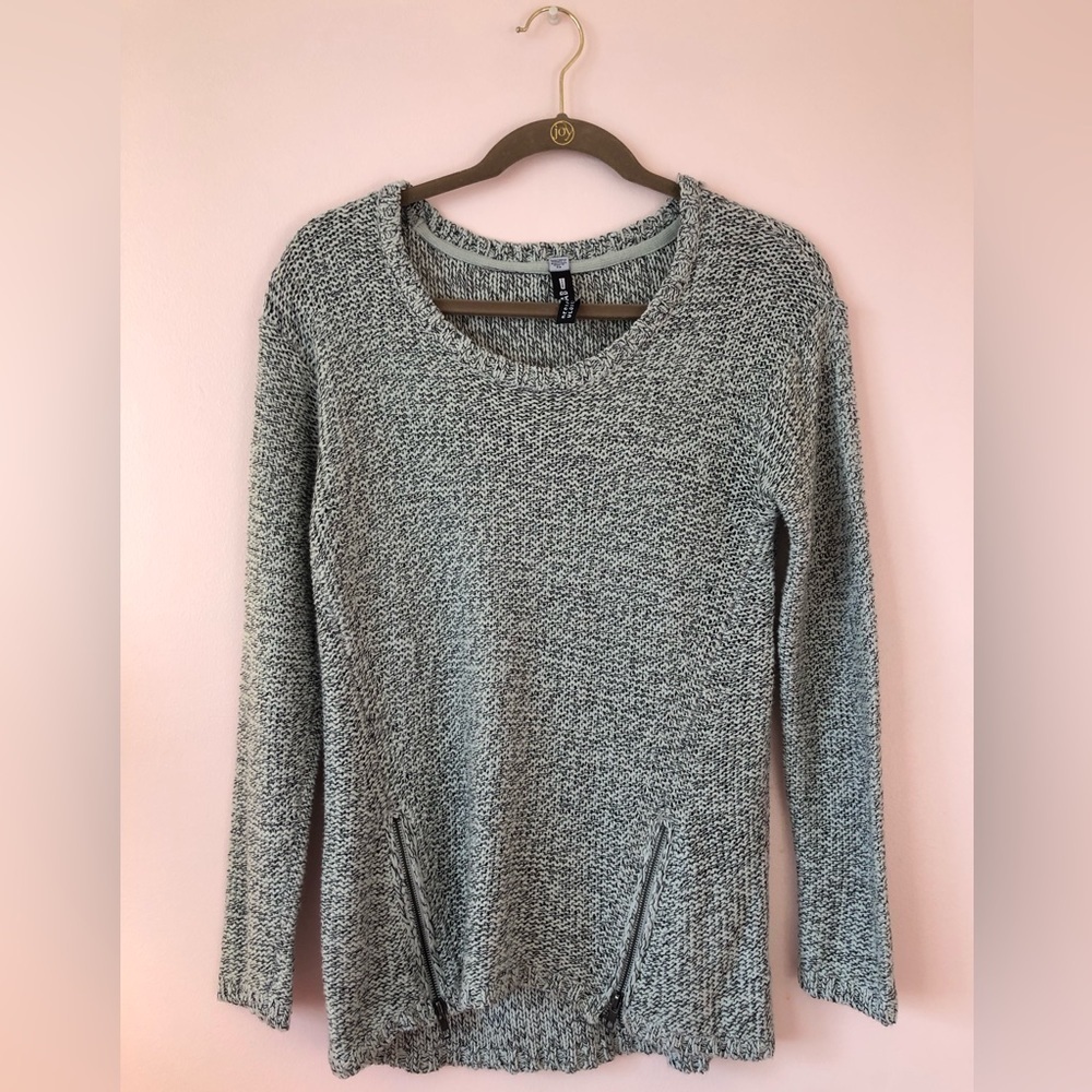 Design Lab Lightweight Knit Sweater, Size Small